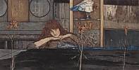 Fernand Khnopff (1858 - 1921) I lock my door upon myself, 1891