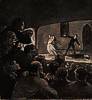 Honoré Daumier (1808 - 1879) Das Drama, gegen 1860